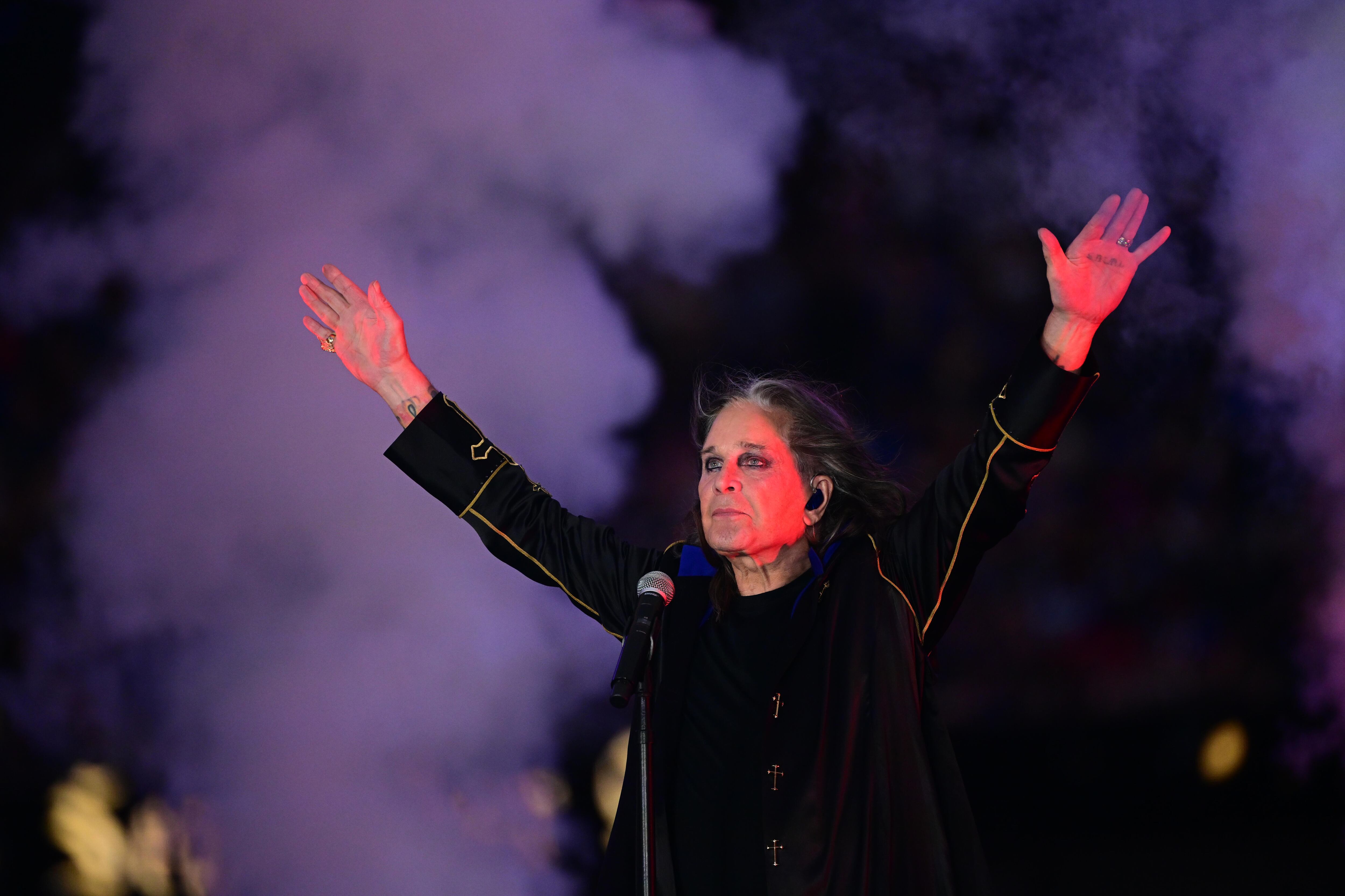 Ozzy Osbourne durante una presentación en Los Angeles. FOTO: Kohjiro Kinno /Sports Illustrated via Getty Images
