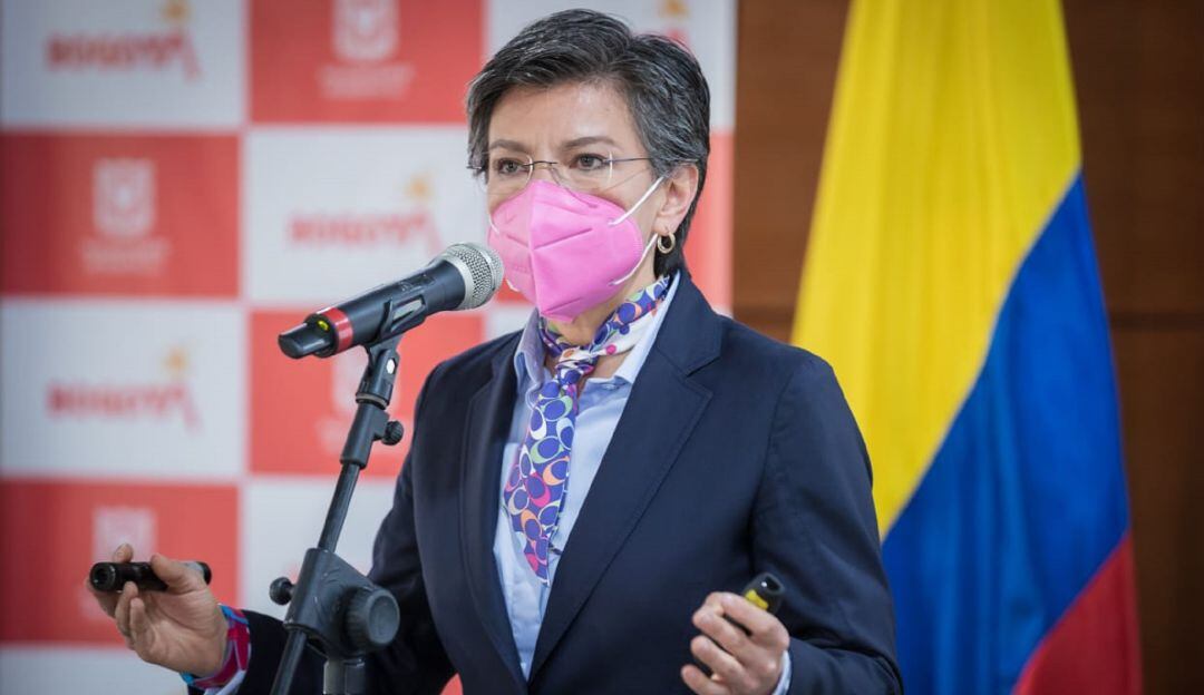 Claudia López, alcaldesa de Bogotá
