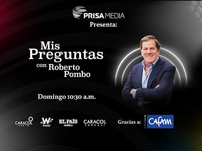 Roberto Pombo, Mis Preguntas. Foto: W Radio.