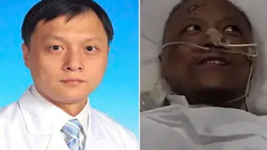 Hu Weifeng es el primer fallecido por coronavirus en varias semanas en China.. Foto: Cortesía