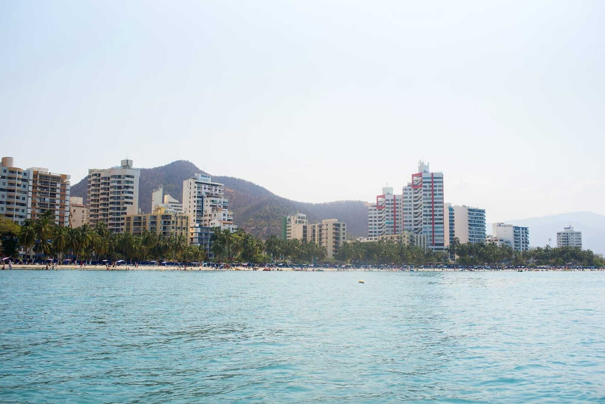 El Rodadero. Foto: Cortesía Alcaldía de Santa Marta