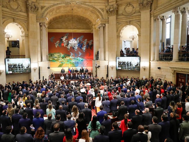 Congreso de Colombia. Foto: EFE / Carlos Ortega