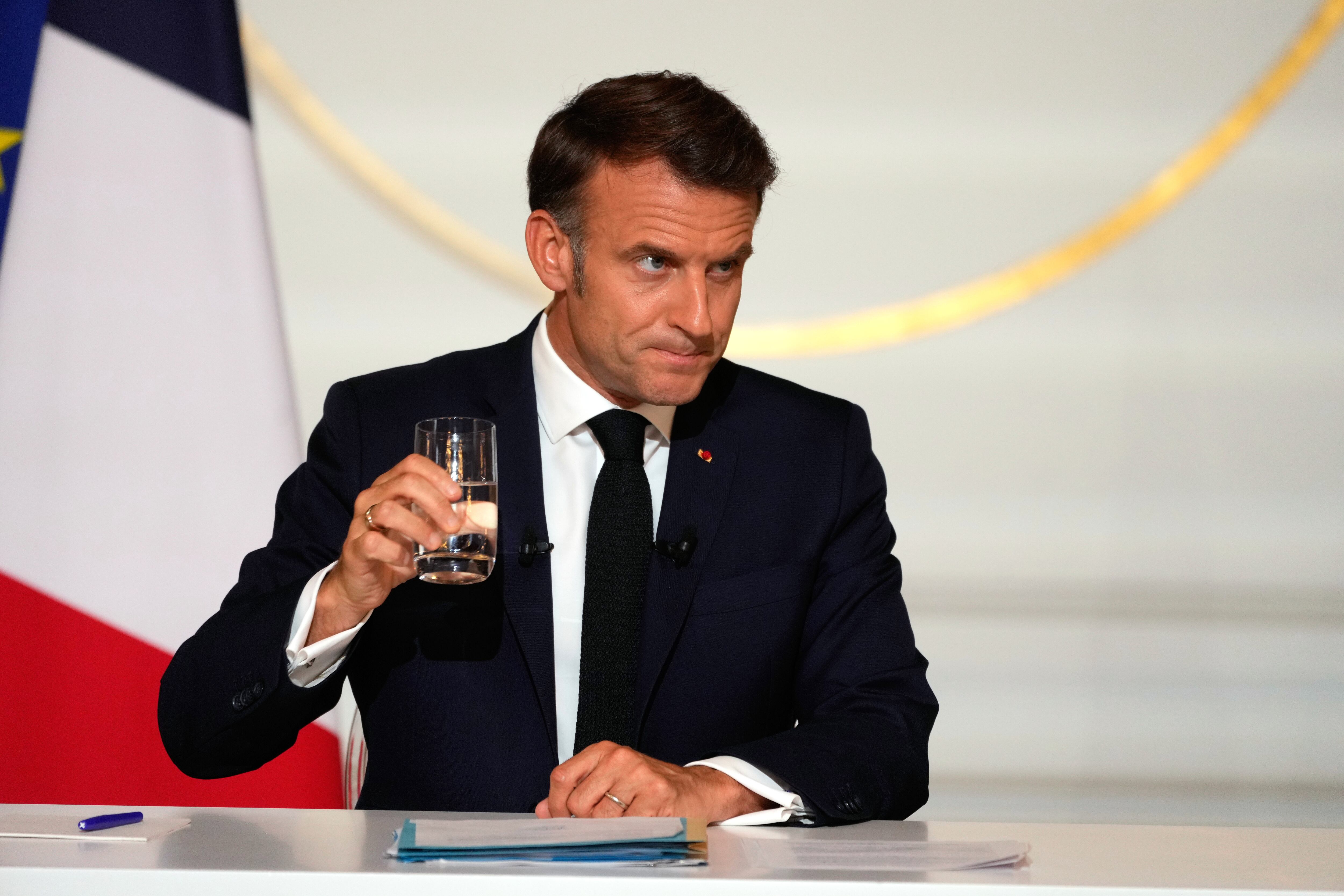 Emmanuel Macron. Foto: EFE/EPA/MICHEL EULER / POOL MAXPPP OUT