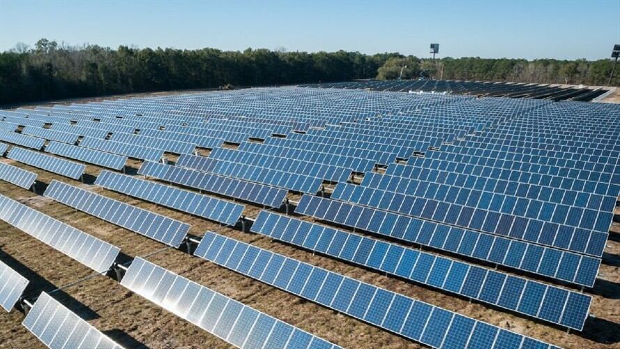 Granja solar . Foto:Suministrada.