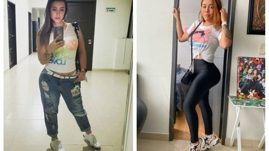 Manuela Gómez y Yina Calderón . Foto: