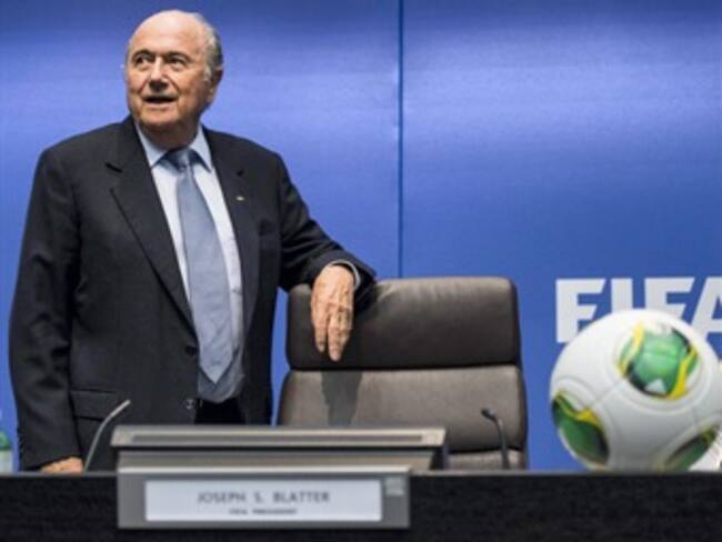 Joseph Blatter, presidente de la FIFA en Zúrich. Foto: EFE