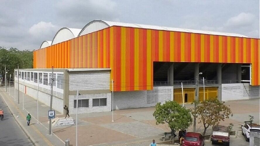 Coliseo ‘Happy’ Lora sería el centro más grande de vacunación contra el COVID-19 en Córdoba.Foto:cortesía.