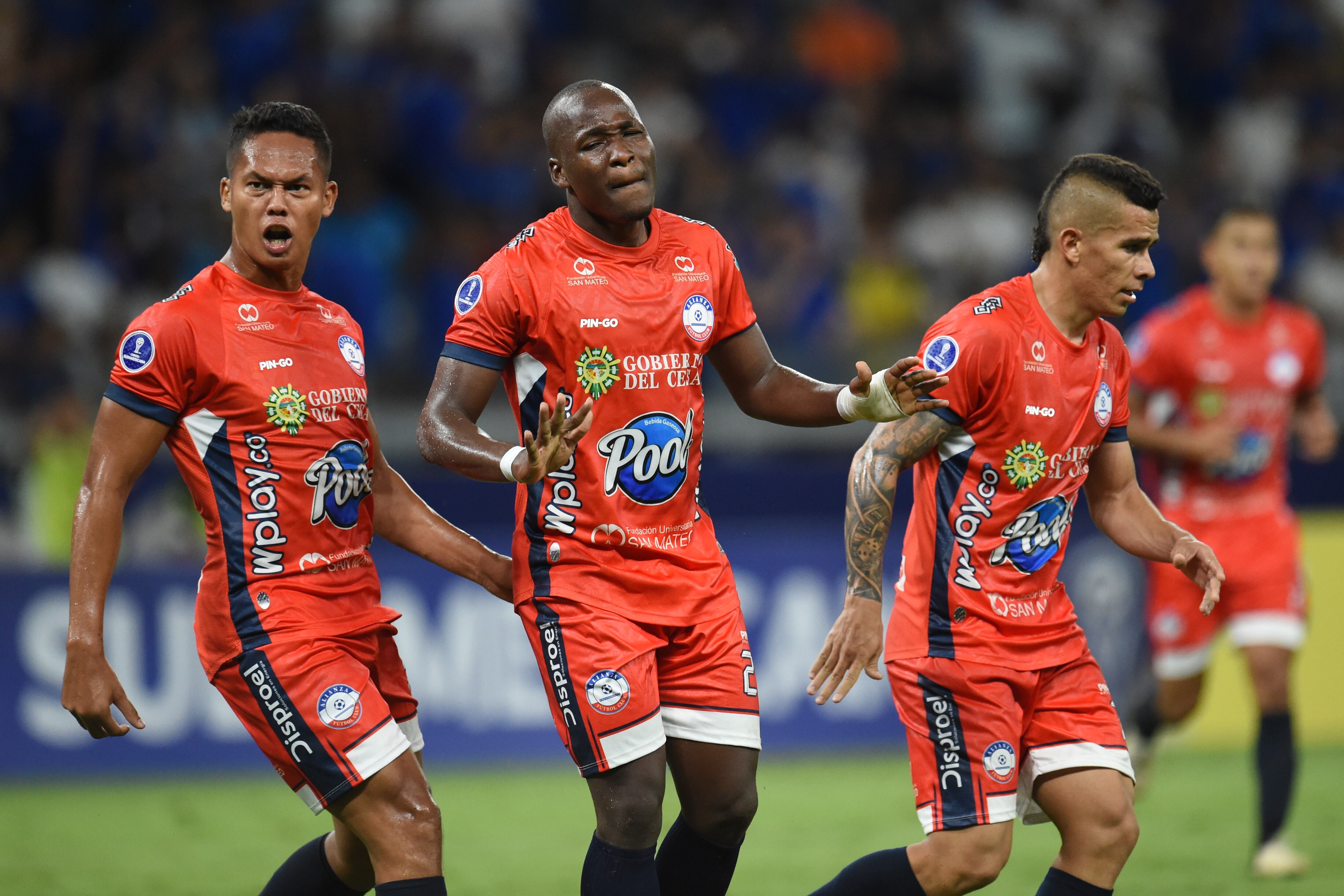 Partido Copa Sudamericana Cruzeiro Vs. Alianza FC. Foto: EFE/ Yuri Edmundo