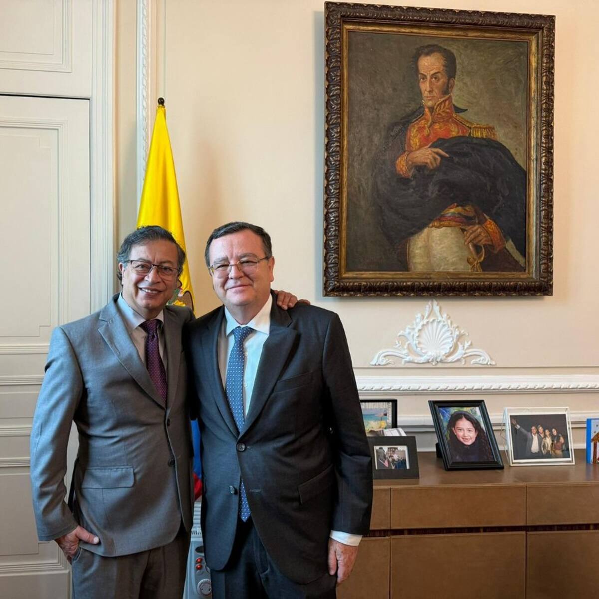 Petro se reunió con presidente de JEP: “queremos articular en perspectiva de la verdad”