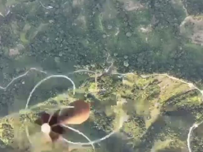 Ataque con drones entre grupos armados en el Catatumbo / Foto: Redes sociales