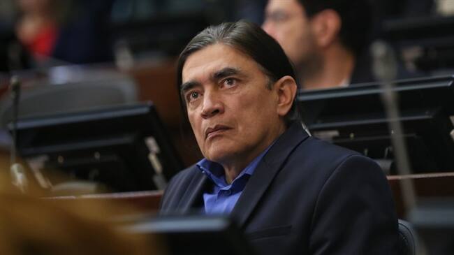 "Te amo Uribe": Gustavo Bolívar celebra con júbilo clasificación de Millonarios. Foto: Colprensa