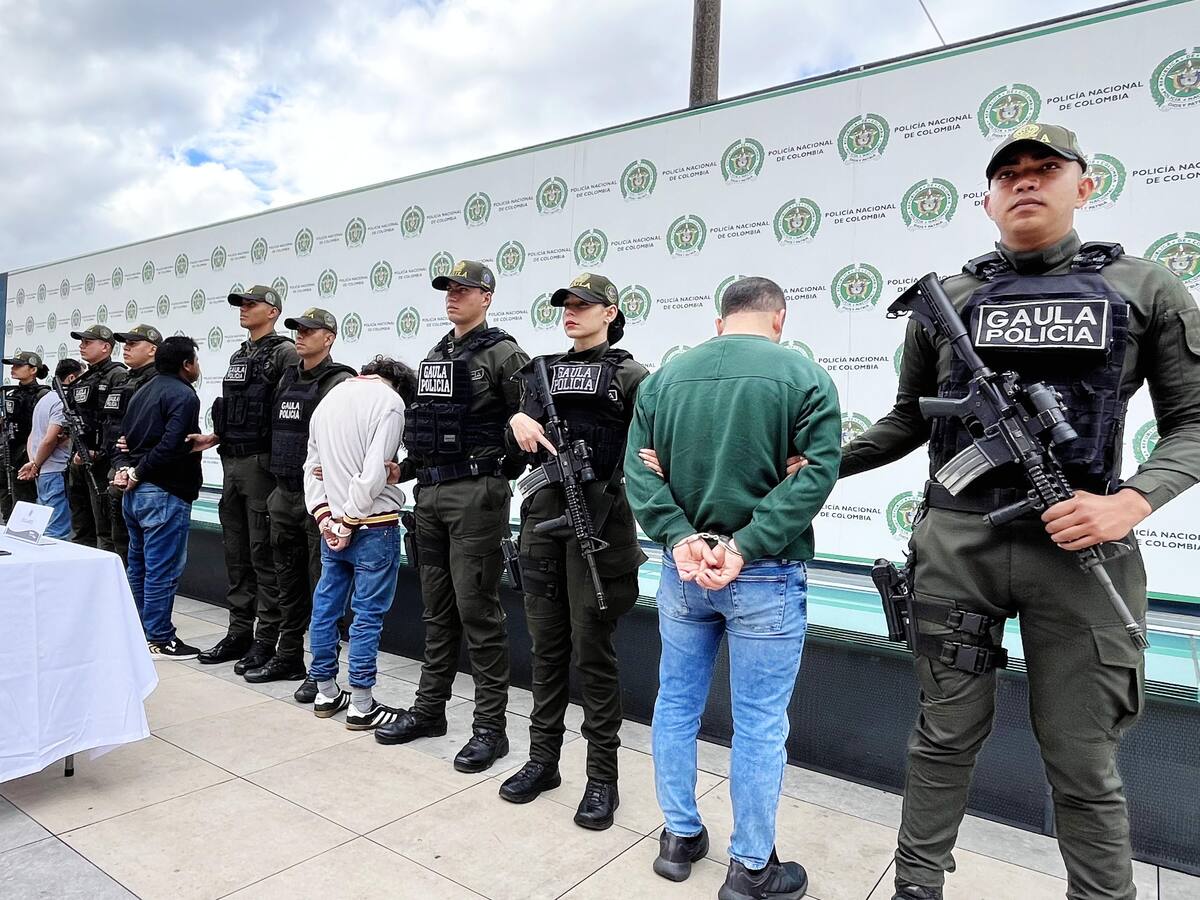 Cayeron extorsionistas que intimidaban a comerciantes y ciudadanos en Bogotá