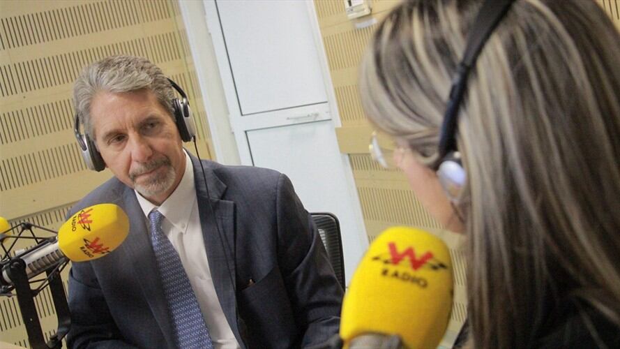 Kevin Whitaker en La W. Foto: La W con Vicky Dávila