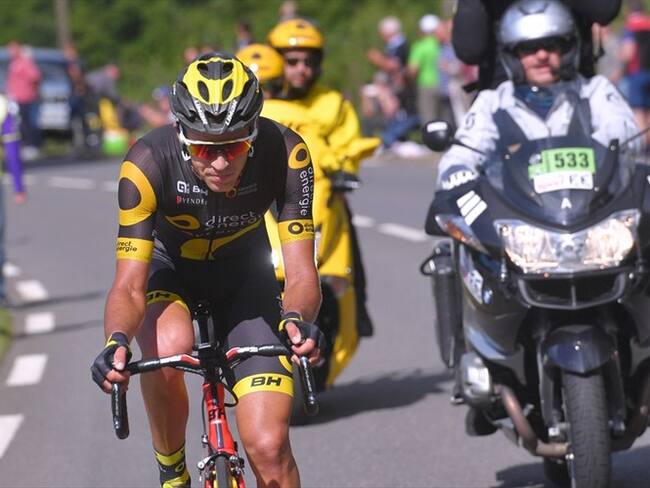 El francés Lilian Calmejane ganó la octava etapa del Tour de Francia. Foto: Getty Images