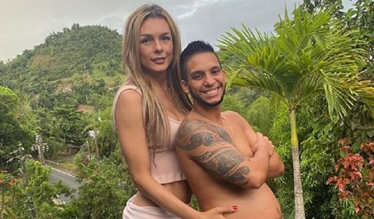 Danna Sultana y su novio Esteban. Foto: Foto: Instagram @dannasultana