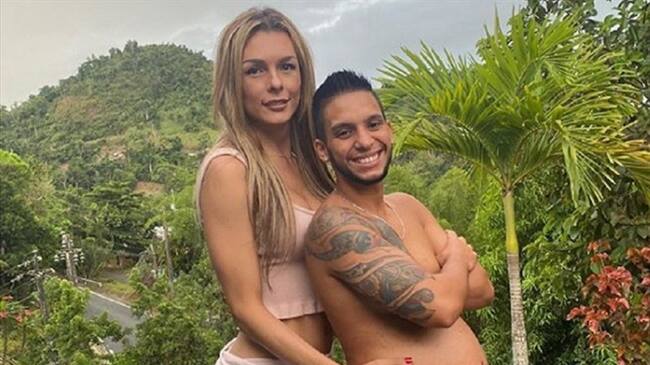 Danna Sultana y su novio Esteban. Foto: Foto: Instagram @dannasultana