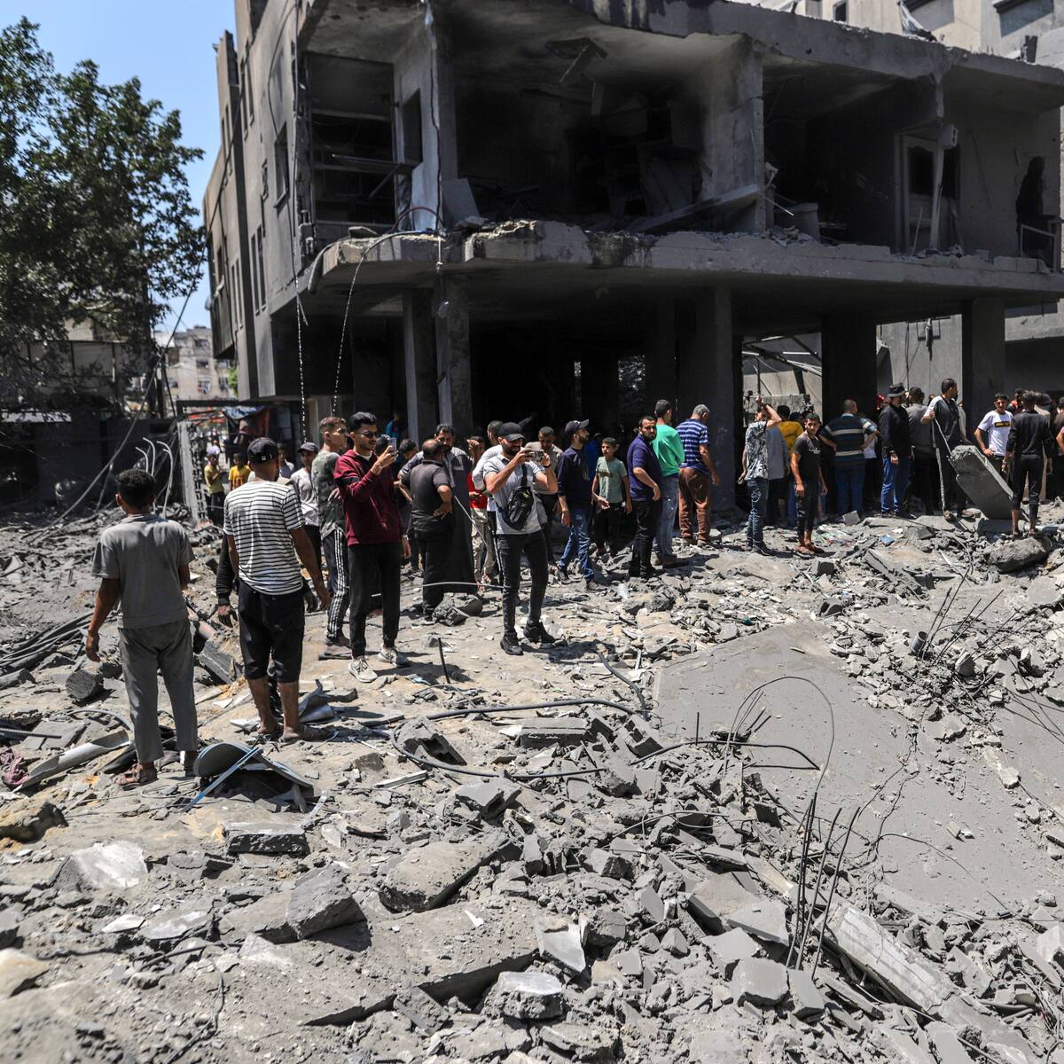 Defensa civil reportó al menos 31 muertos por disparos cerca de centro de ayuda humanitaria en Gaza