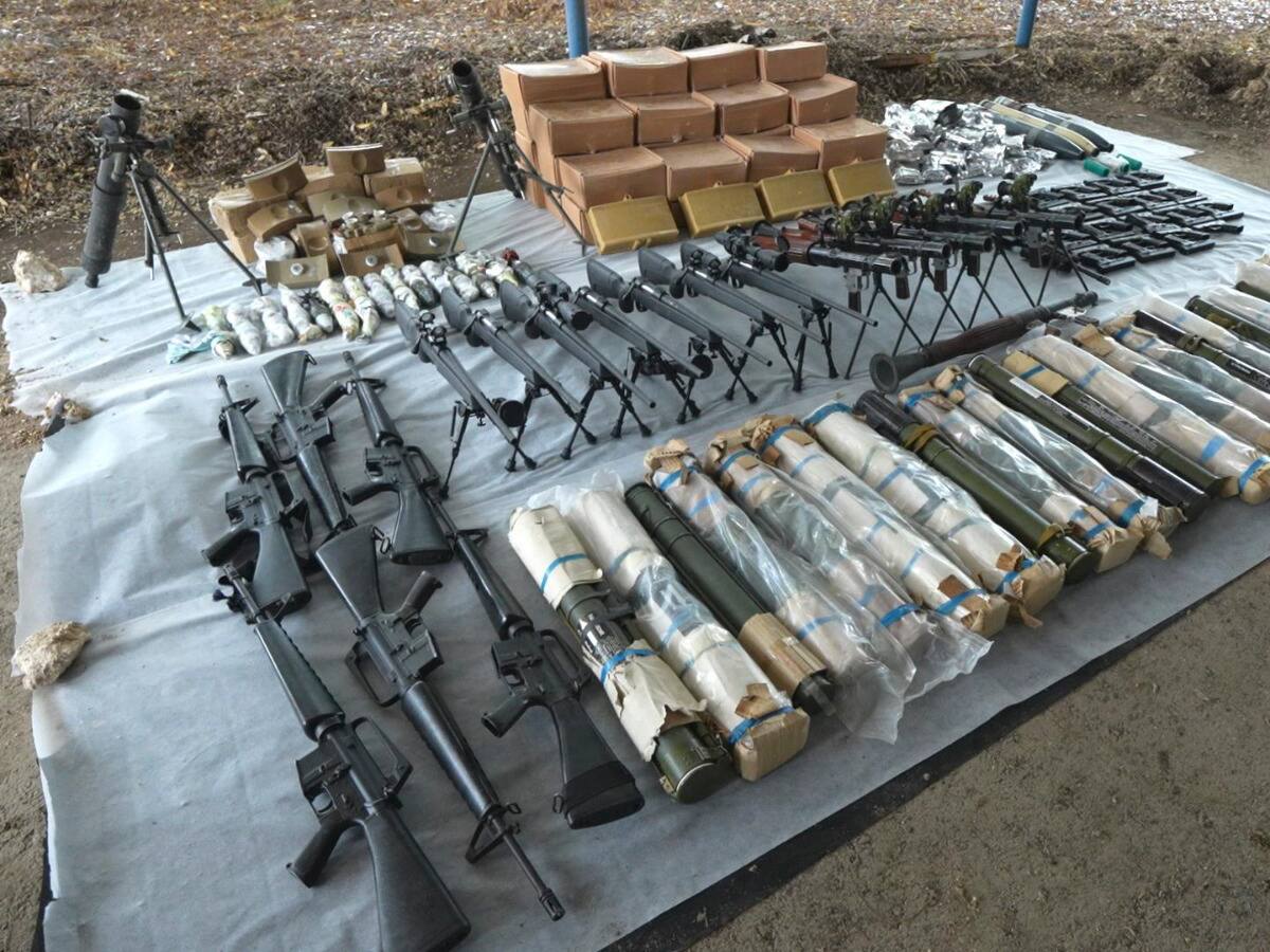 Israel interceptó armas de contrabando iraníes dirigidas a milicianos de Cisjordania
