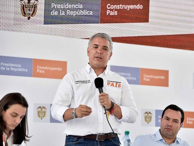 Defendimos los tres principios constitucionales; progresividad, eficacia y equidad dónde se dieron ajustes, se les quitó presupuesto a personas millonarias que ganaban más de 40 millones: Iván Duque . Foto: Colprensa
