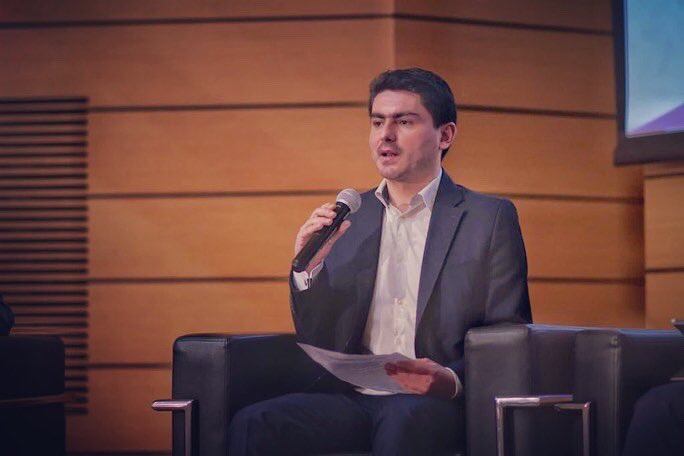 Juan Sebastián Betancur. Foto: Twitter Juan Sebastián Betancur.