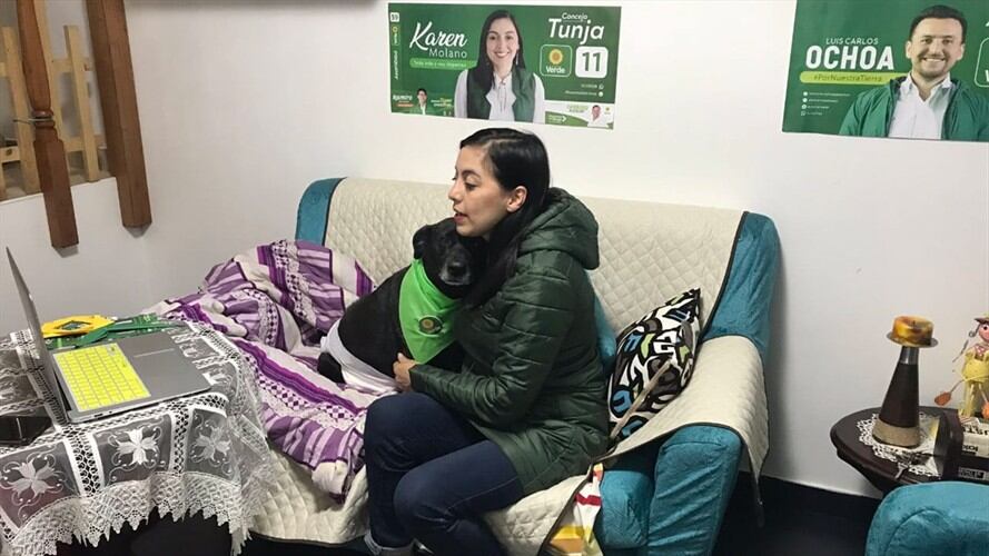 El Tribunal de Boyacá precisa que se practicarán las pruebas y se dictará la sentencia en un término breve.. Foto: Red social de Karen Molano.