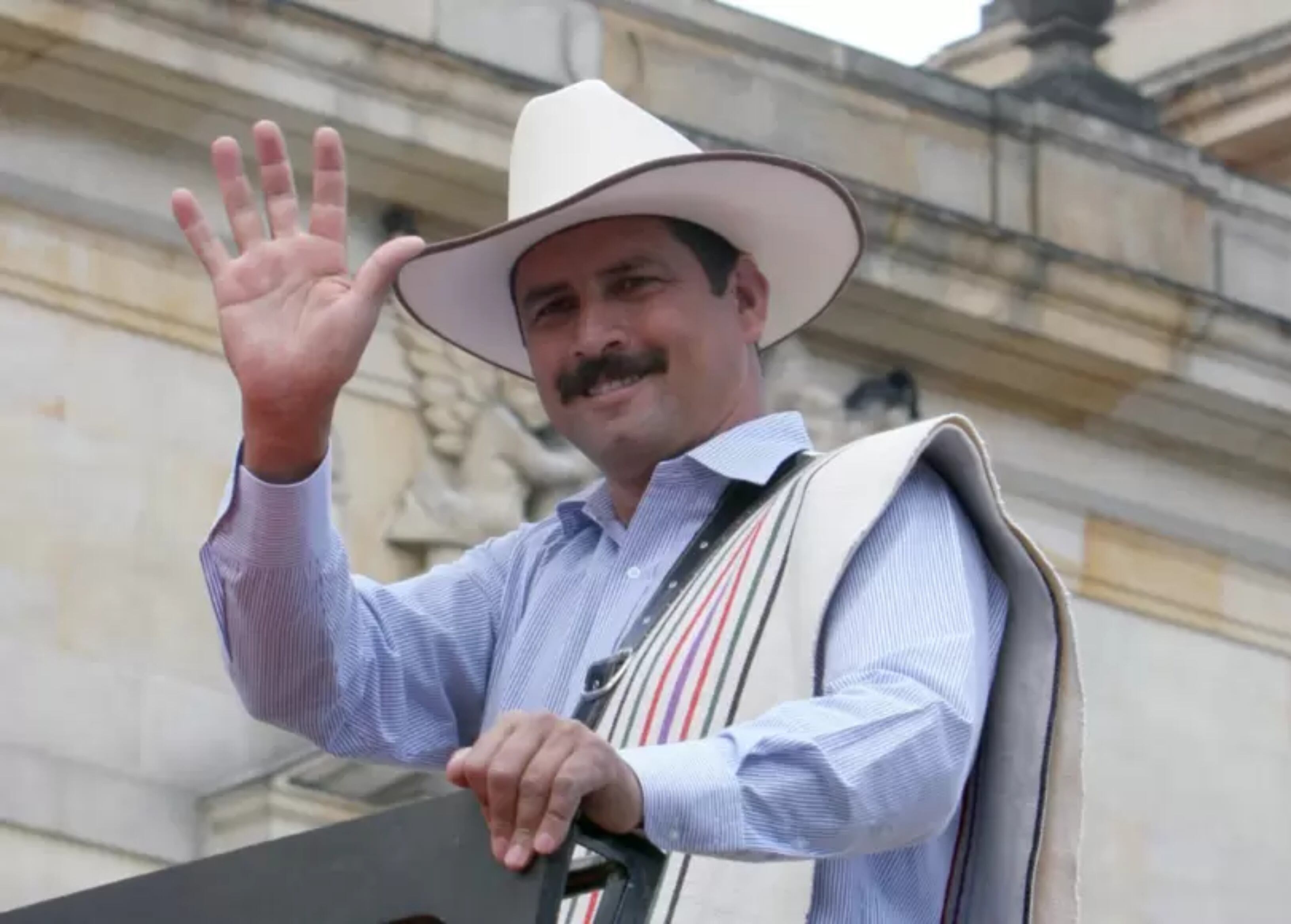 Carlos Castañeda interpretando a Juan Valdez | Foto: Colprensa