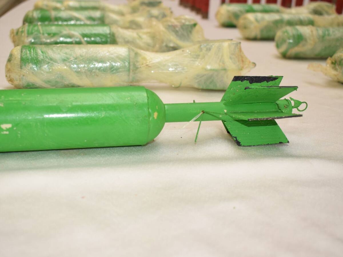 Capturan a dos hombres que transportaban más de 50 granadas de mortero en Caquetá