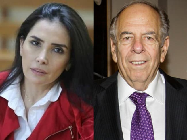 Aida Merlano, exrepresentante de la Cámara de Representantes de Colombia y el exsenador Julio Gerlein.