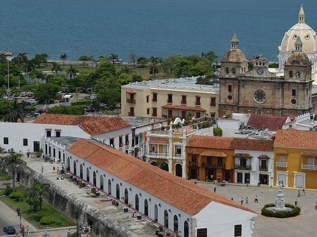 Ciudad Amurallada, Cartagena. Foto: Colprensa.