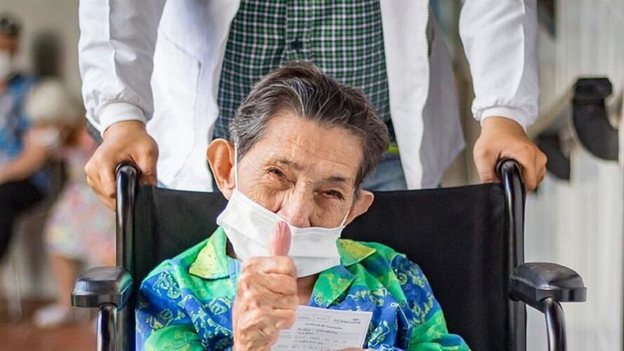 VACUNAS SANTANDER. Foto: Alcaldía de Girón .