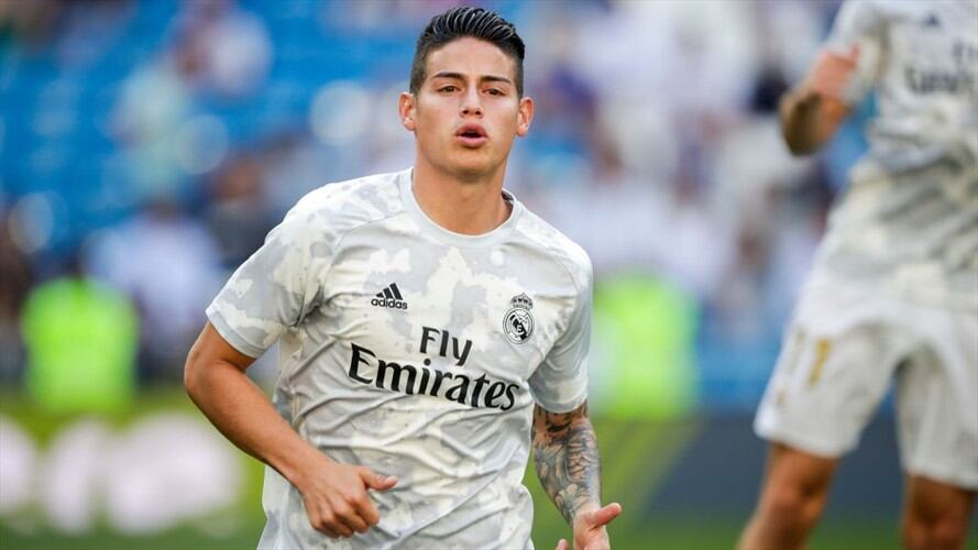 El jugador colombiano fue convocado por Zidane para el encuentro contra el Valladolid. Foto: Getty Images