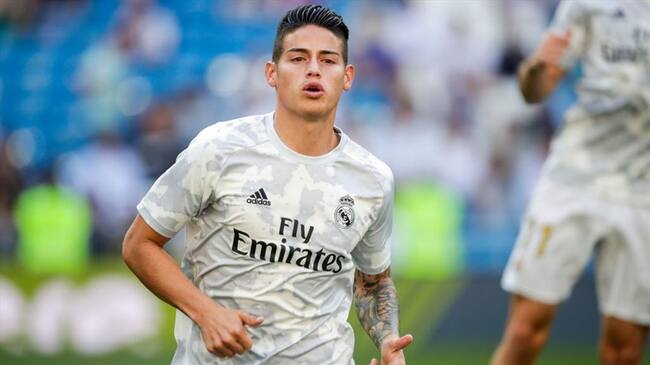 El jugador colombiano fue convocado por Zidane para el encuentro contra el Valladolid. Foto: Getty Images