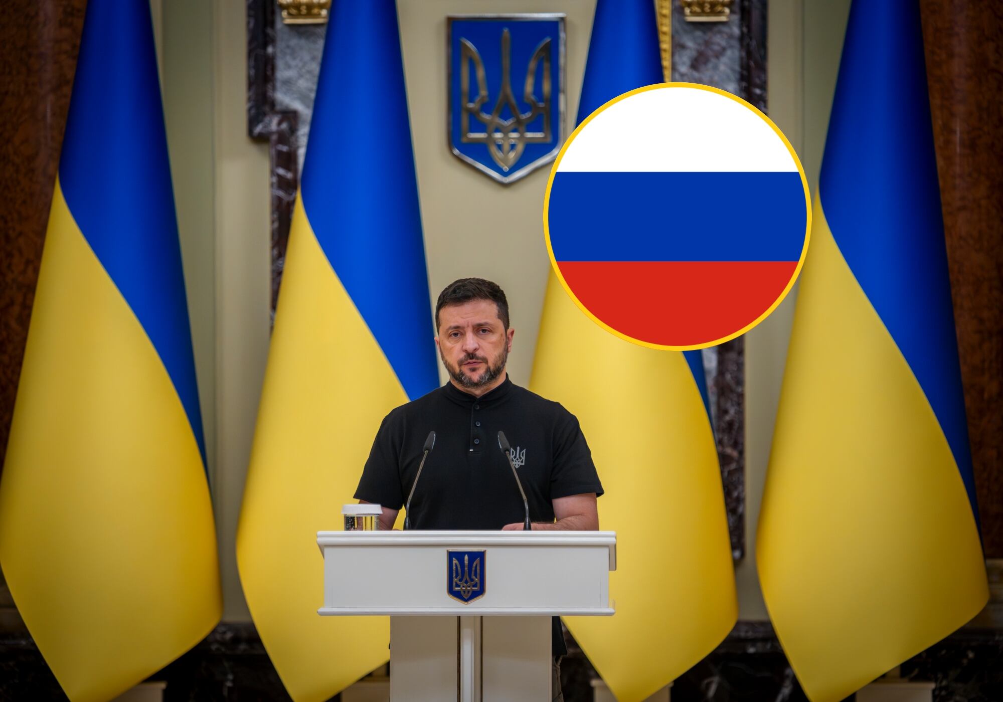 Volodímir Zelenski denunció nuevos bombardeos rusos contra el sistema energético ucraniano. Foto: Getty Images.