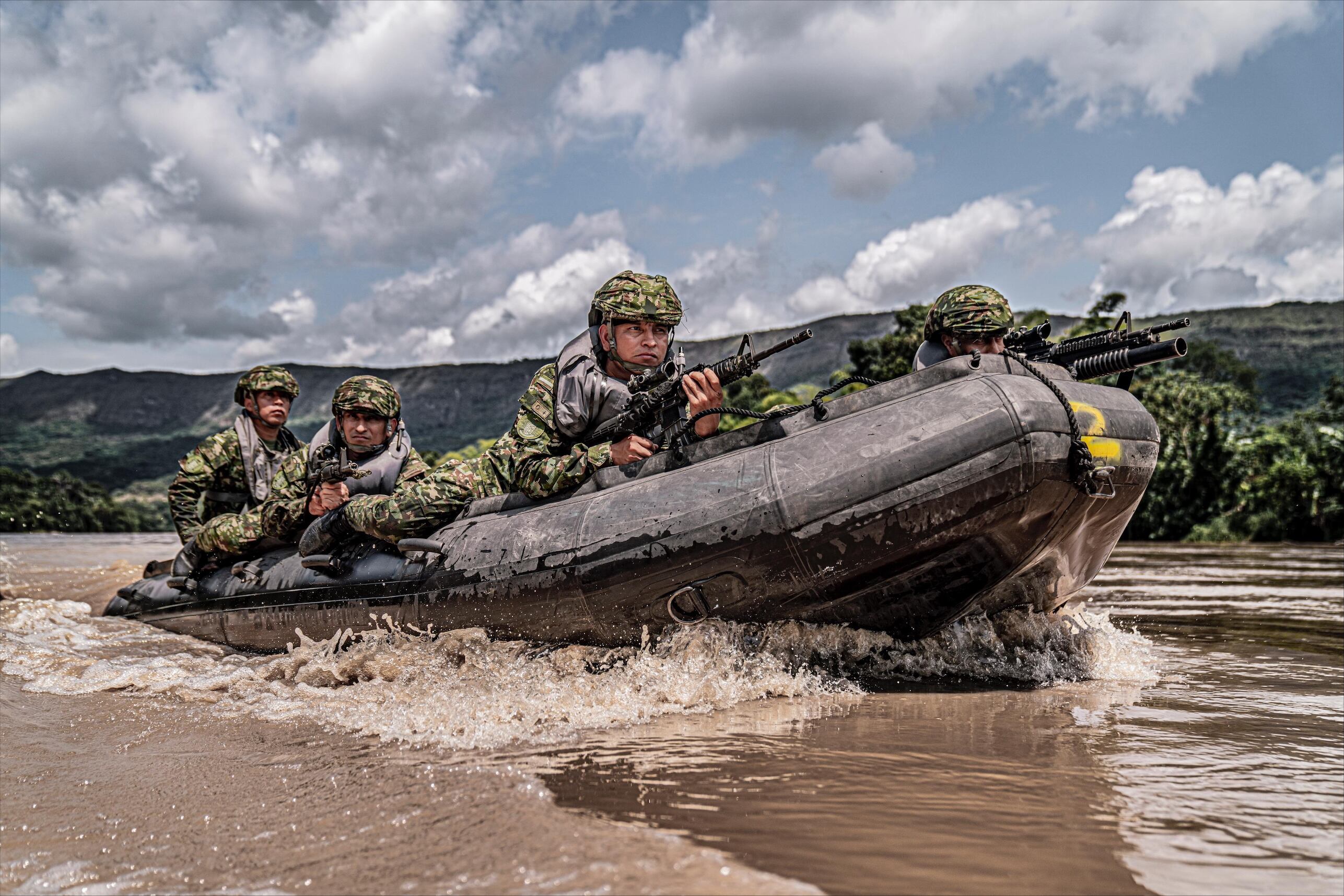 Fuerza de Despliegue Rápido Número 8. Foto: Suministrada