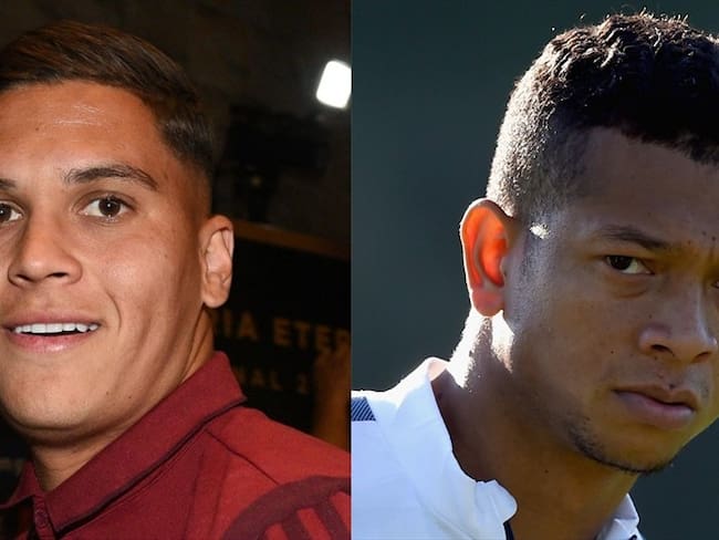 Juan Fernando Quintero defendió a Fredy Guarín tras polémica familiar. Foto: Diego Alberto Haliasz/Getty Images - Claudio Villa - Inter/Getty Images