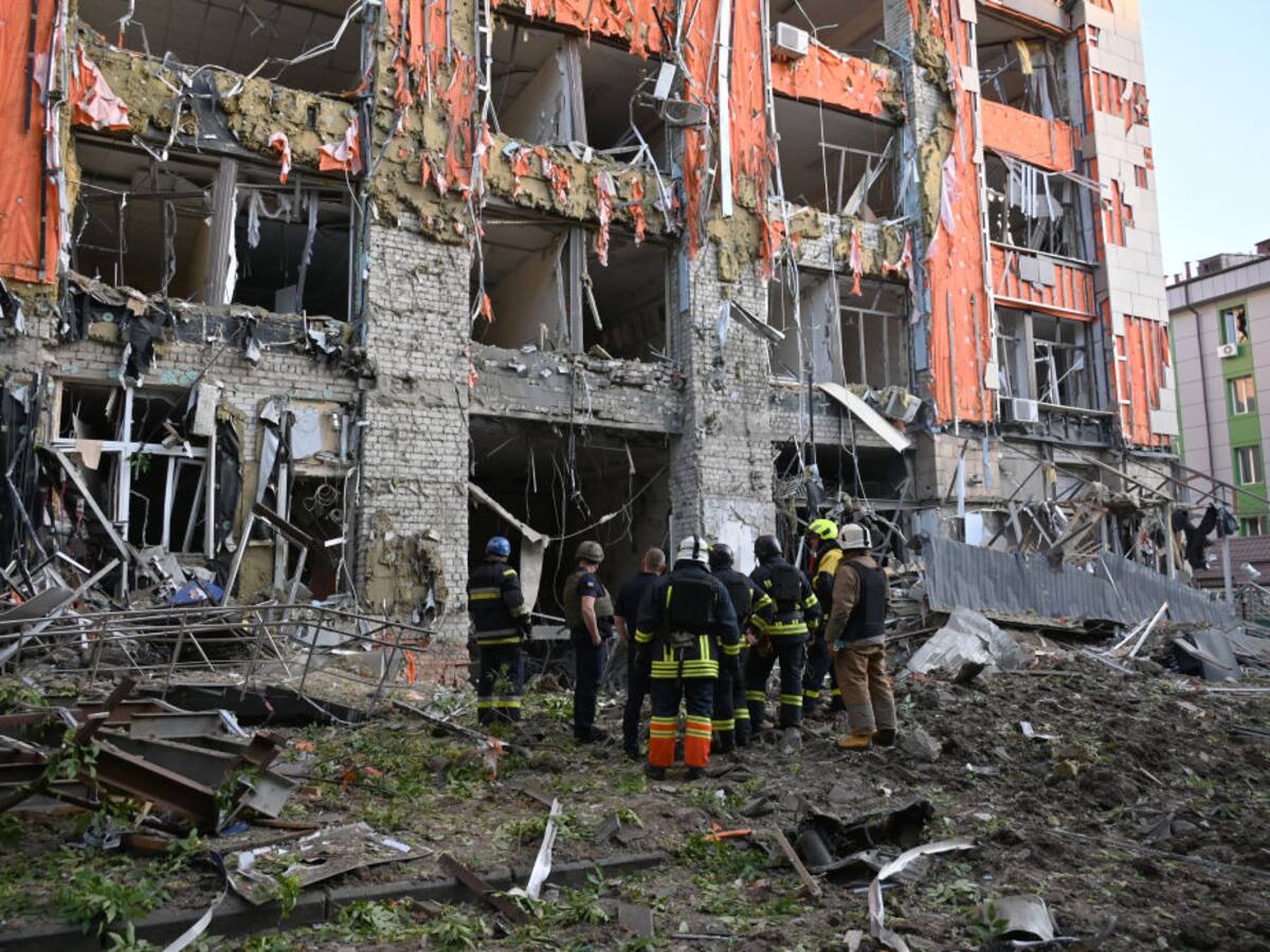 Ucrania derribó 12 de 14 misiles y los 31 drones lanzados por Rusia durante la noche