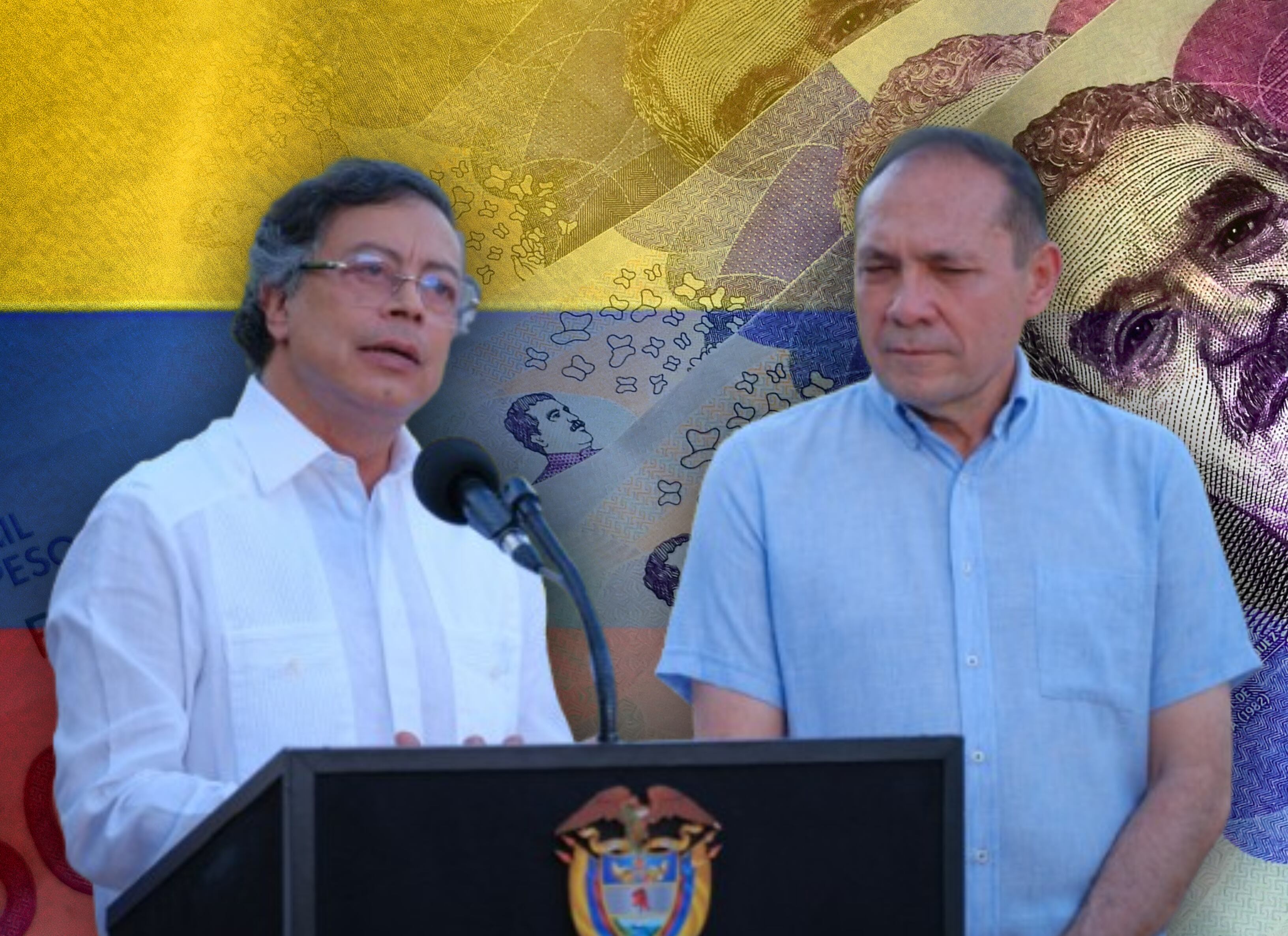 Gustavo Petro y Antonio Sanguino | Foto: Suministrada