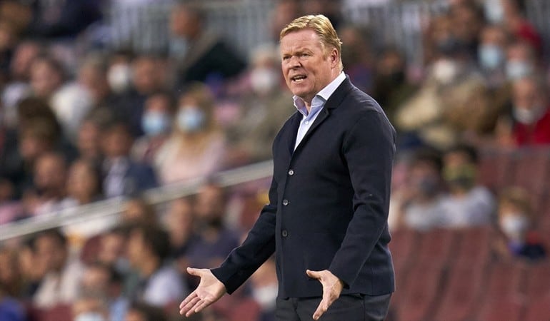 Ronald Koeman, exentrenador del Barcelona. Foto: Pedro Salado/Quality Sport Images/Getty Images