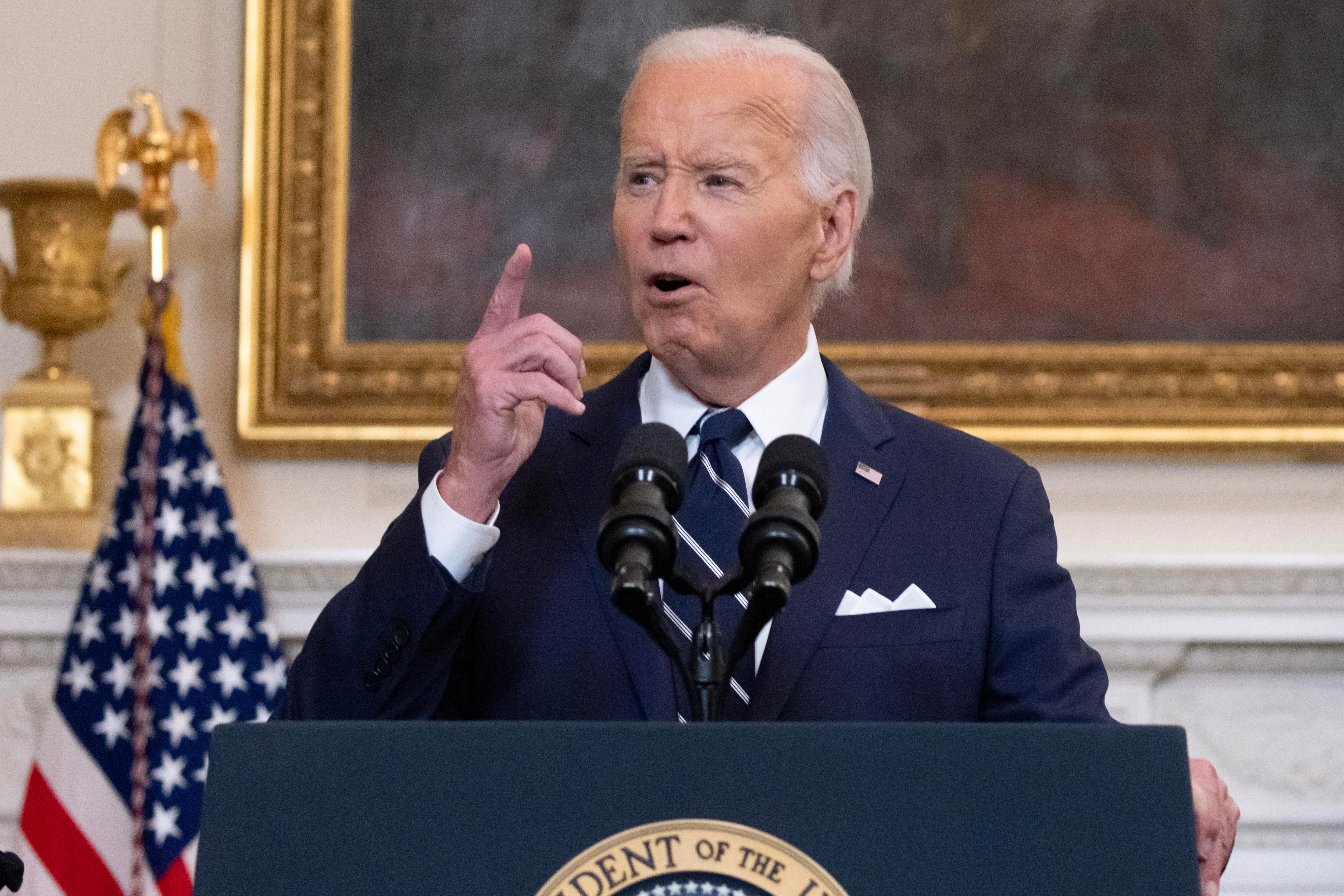 Washington 01/08/2024.-  Joe Biden, foto: EFE/EPA/MICHAEL REYNOLDS