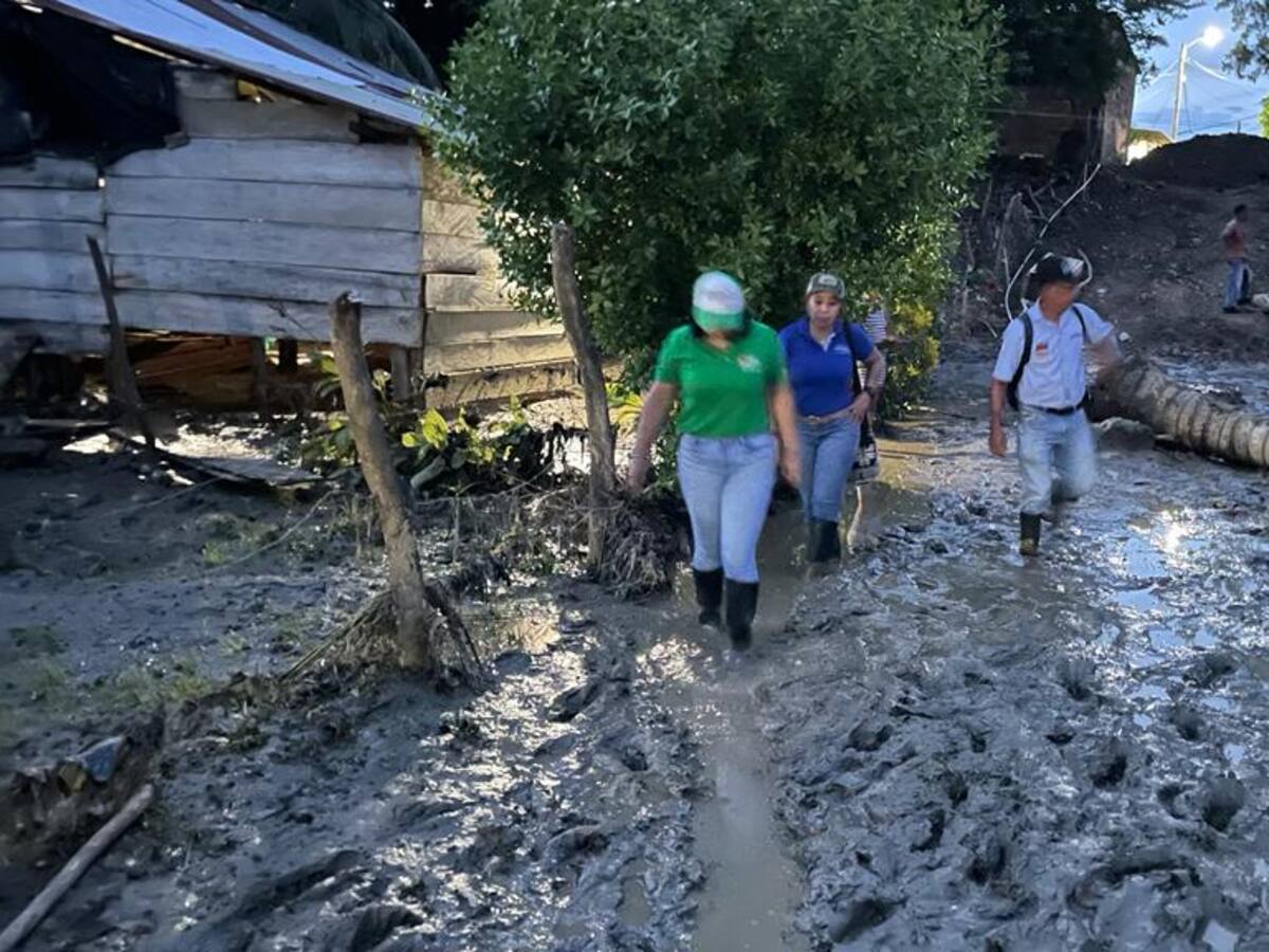 Avalancha dejó cerca de 300 familias damnificadas en Puerto Escondido, Córdoba