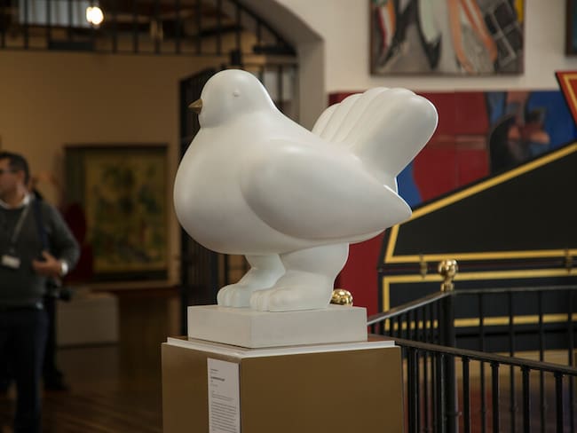 ‘La paloma de la paz’ del maestro Fernando Botero estará en ArtBo 2023