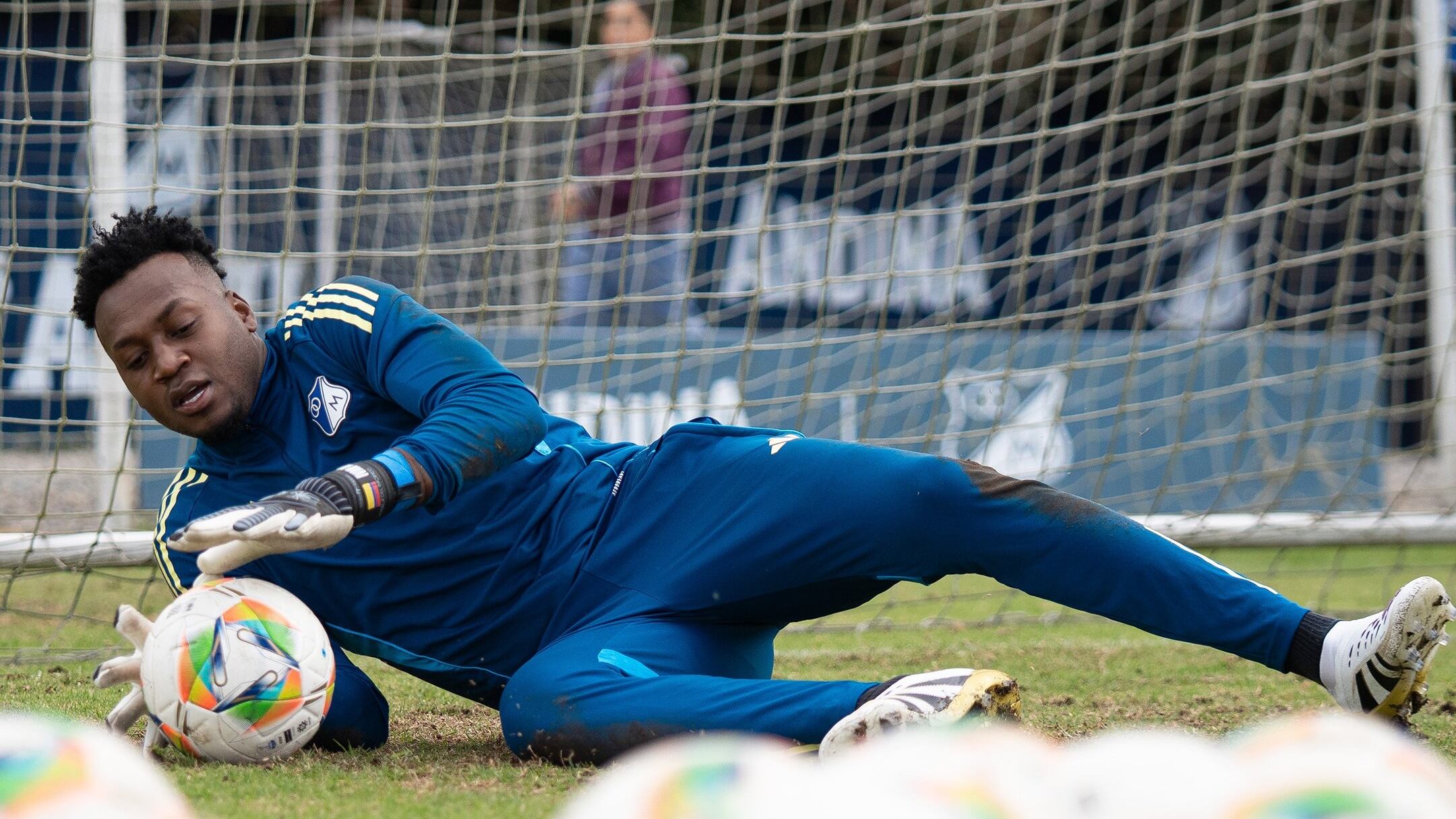 Iván Arboleda, arquero de Millonarios. Foto: Millonario FC.