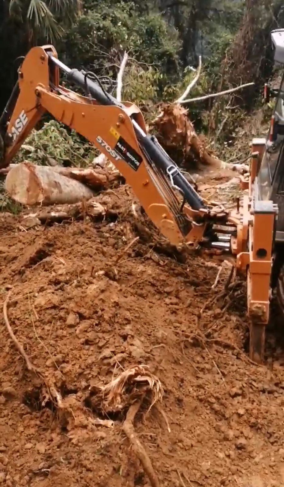 Derrumbes en la Sierra Nevada/ Gobernación del Magdalena