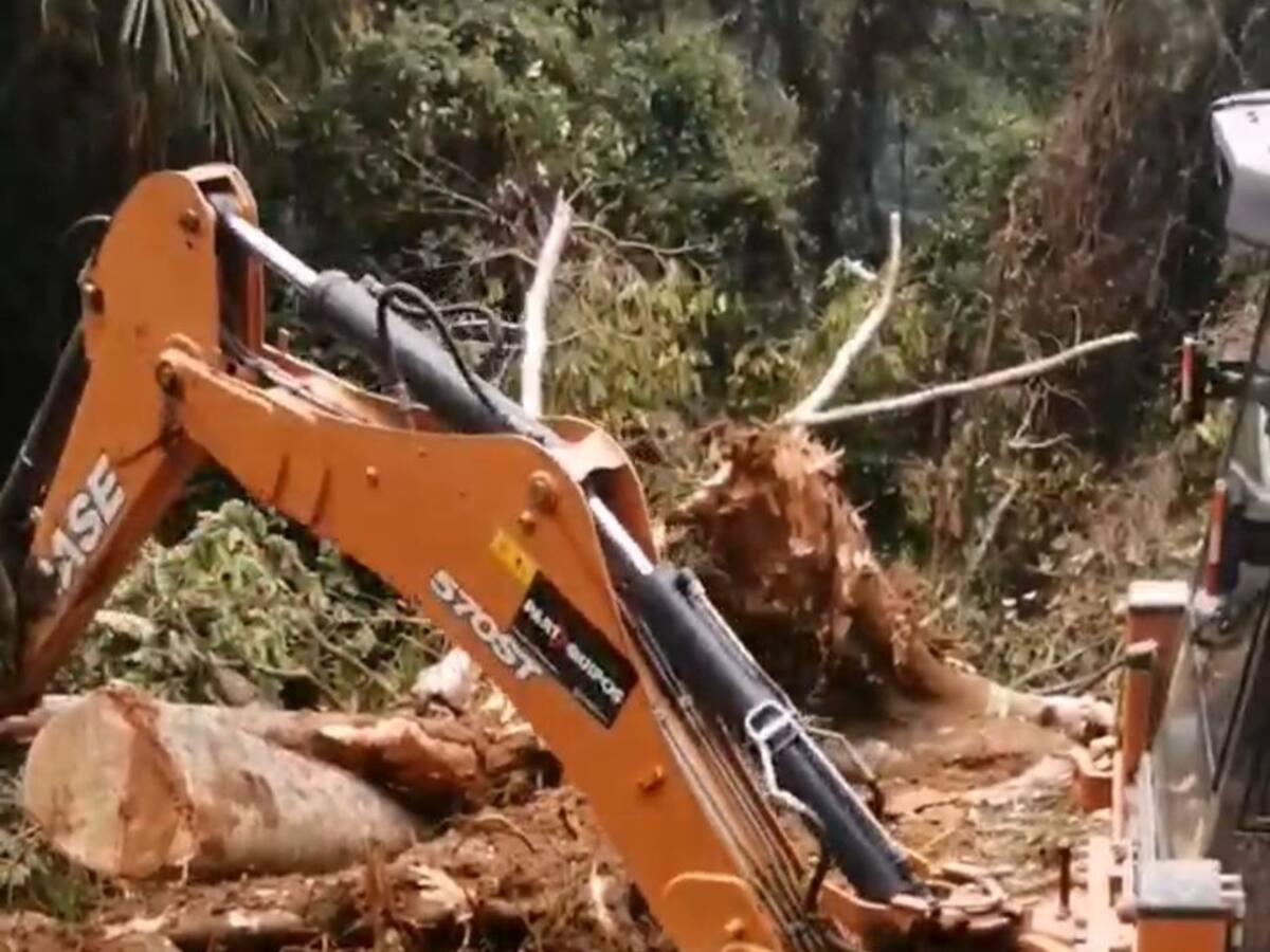 Derrumbes ocasionan emergencia en vías de la Sierra Nevada