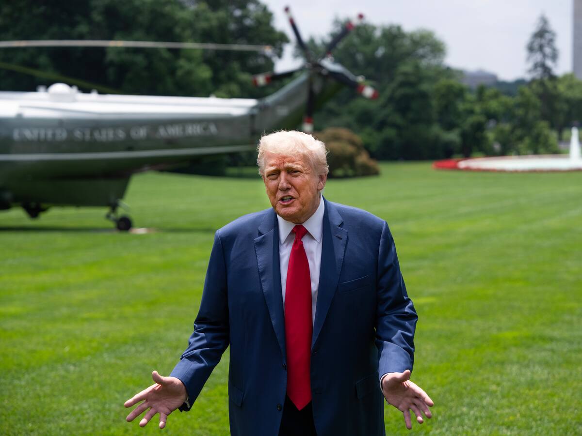 Trump, sobre atacar Irán: “Nadie sabe lo que voy a hacer”