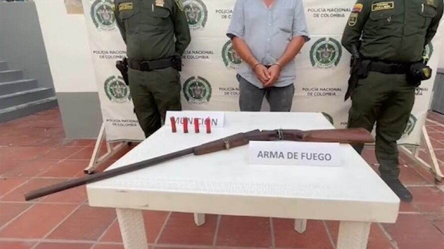 HOMICIDIO LANDÁZURI. Foto:POLICÍA SANTANDER