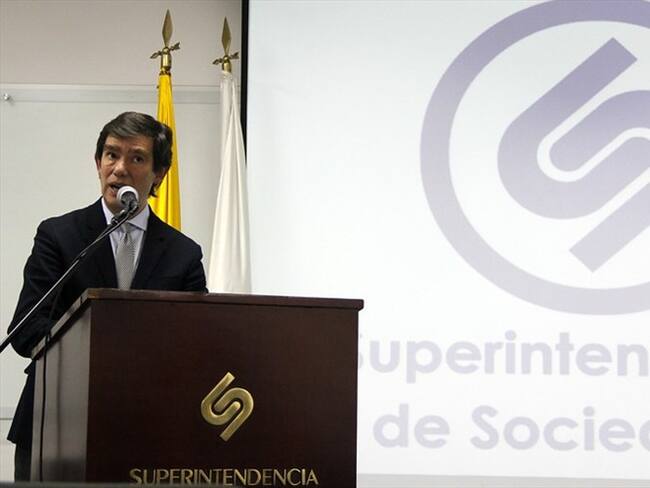 Superintendente de Sociedades,  Francisco Reyes. Foto: Colprensa.