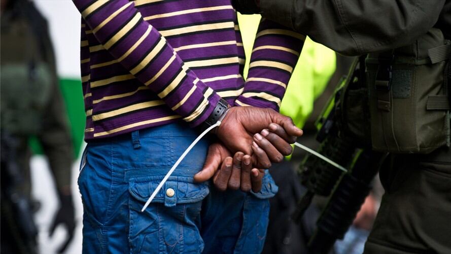 José Nabel Jiménez Troncoso, alias José Tombé de 66 años de edad, señalado como el jefe de la red de apoyo al terrorismo de las disidencias del frente tercero de las Farc. Foto: Getty Images