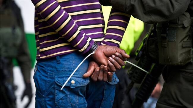 José Nabel Jiménez Troncoso, alias José Tombé de 66 años de edad, señalado como el jefe de la red de apoyo al terrorismo de las disidencias del frente tercero de las Farc. Foto: Getty Images