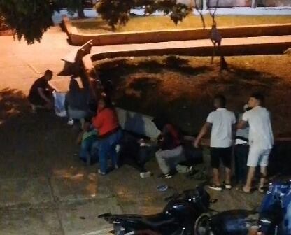 Los hostigamientos en estas tres localidades se registraron de manera simultánea población civil quedó en el fuego cruzado. Crédito: Red de Apoyo Cauca.